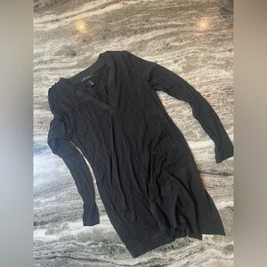 White House Black Market Long Sleeve V-neck Dress XS